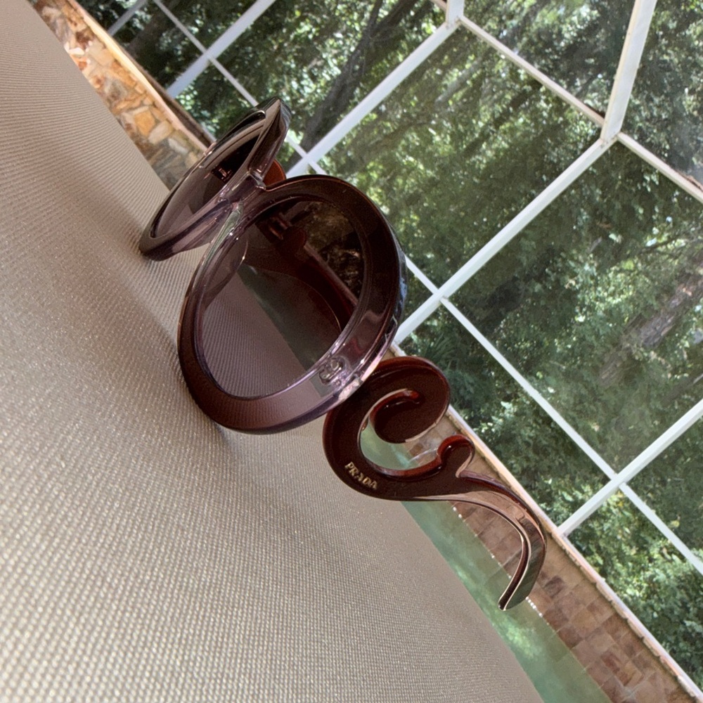 Authentic Prada Mauve Sunglasses with case - Picture 11 of 12